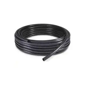 RAIN BIRD T63-050 Blank Distribution Tubing, 0.54 in ID, 50 ft L, Plastic, Black