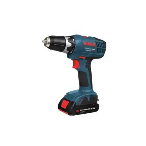 Compact Drill/Driver Kit, Battery Included, 18 V, 1-Tool, Lithium-Ion Battery Blue Compact Drill/Driver Kit, Battery Included, 18 V, 1-Tool, Lithium-Ion Battery Blue