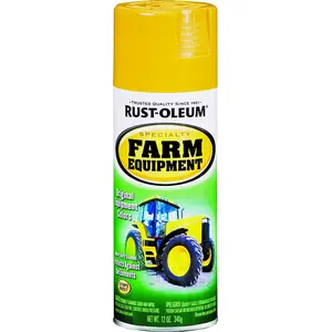 Rust-Oleum 280140-XCP6 7449830 Farm Equipment Spray Paint, Gloss