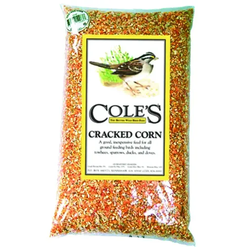 Wild Bird Food Assorted Species Cracked Corn 5 lb Wild Bird Food Assorted Species Cracked Corn 5 lb