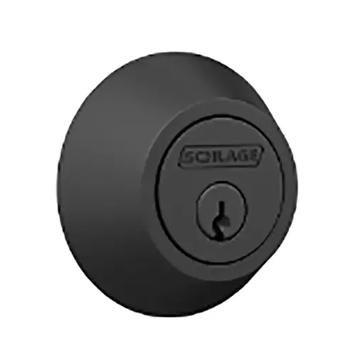 JD60 622 16-068 10-267 K4 1-Cyl Deadbolt - Matte Black JD60 622 16-068 10-267 K4 1-Cyl Deadbolt - Matte Black