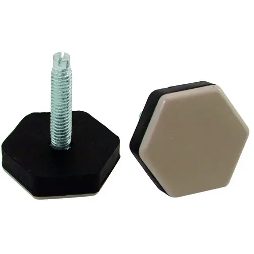 Furniture Glide, PTFE, Beige - pack of 4