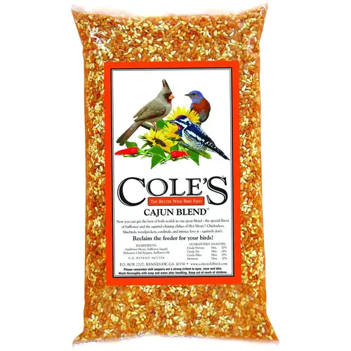 Wild Bird Food Cajun Cardinal Assorted Species Sunflower Meats 10 lb