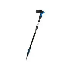 MALLORY 583-EP Sport Telebroom, 10 in W Blade, Rubber Blade, 34 to 52 in L Handle, Aluminum Handle Assorted
