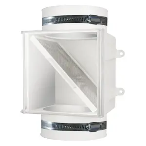 Dundas Jafine PCLT4WZW ProClean Series Dryer Duct Lint Trap, 4 in Duct, Polystyrene