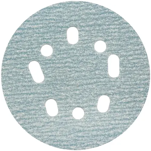 ProSand Vacuum Disc, 5 in Dia, Coated, 40 Grit, Extra Coarse, Zirconia Alumina Abrasive, 8-Hole - pack of 10