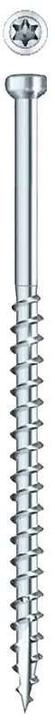 National Brand Alternative FIN/Trim Screw #9 Thread 4 in L Trim Head Star Drive Steel 50 pack - pack of 50 - pack of 200 17760