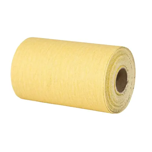 Stick & Sand Sand Sheet Roll, 4-1/2 in W, 30 ft L, P120 Grit, Medium, Aluminum Oxide Abrasive Brown Stick & Sand Sand Sheet Roll, 4-1/2 in W, 30 ft L, P120 Grit, Medium, Aluminum Oxide Abrasive Brown