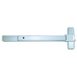 Tell Manufacturing 8300B x 8PDT BE 416 8300 Series Panic Bar, Baked Enamel, 1-3/4 to 2 in Thick Door