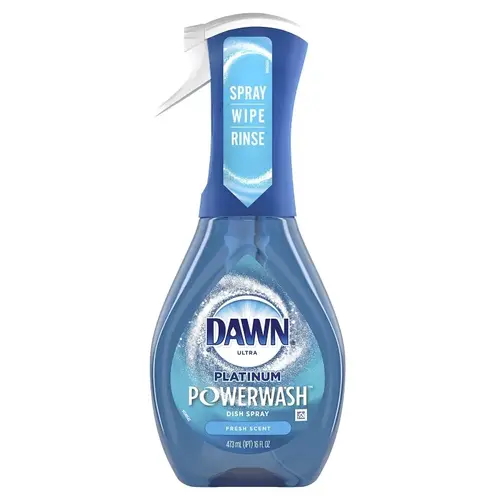 Platinum Dish Soap Spray, 16 oz Bottle, Liquid, Fresh Scent, Colorless Platinum Dish Soap Spray, 16 oz Bottle, Liquid, Fresh Scent, Colorless