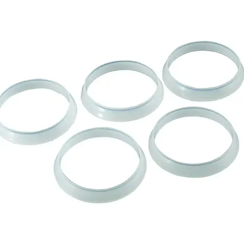 Faucet Washer, 1-1/2 in, Polyethylene - pack of 20