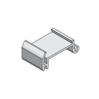 CRL-U.S. Aluminum AP555 Shear Block With Screws for BG Window Wall Systems Mill - pack of 20