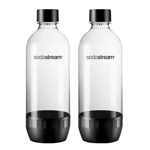 Carbonating Bottle, Plastic, Black - 2 per pack x2 packs Carbonating Bottle, Plastic, Black - 2 per pack x2 packs