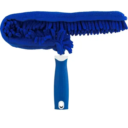 Ceiling Fan Duster, 9 in Head, Microfiber Head, 6 in L Handle, Blue Ceiling Fan Duster, 9 in Head, Microfiber Head, 6 in L Handle, Blue