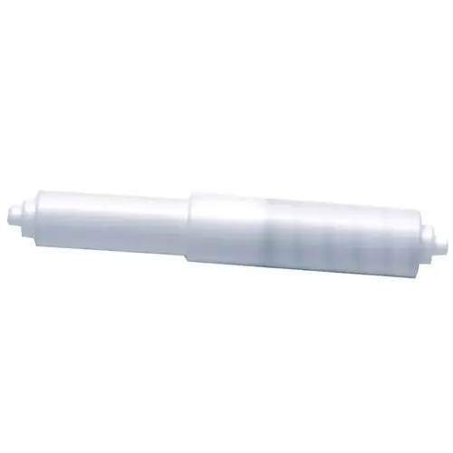 Toilet Paper Holder Rod, Plastic White