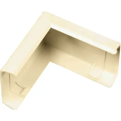 Raceway Outside Elbow, Non-Metallic, Plastic, Ivory - pack of 5 Raceway Outside Elbow, Non-Metallic, Plastic, Ivory - pack of 5