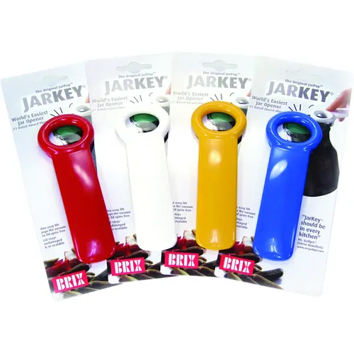 Jar Opener, Plastic, 5.62 in OAL Bright