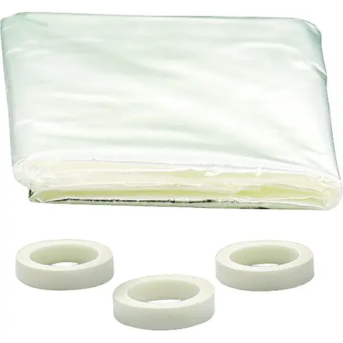Shrink & Seal 42 In. x 62 In. Indoor Window Insulation Kit Clear Shrink & Seal 42 In. x 62 In. Indoor Window Insulation Kit Clear