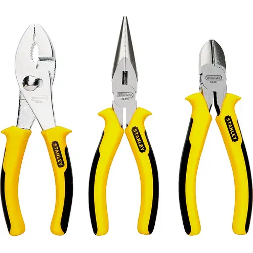 Plier Set, Steel Multicolored