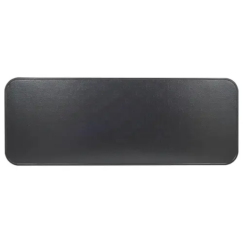 Stove Board, 48 in L, 18 in W, Steel, Black
