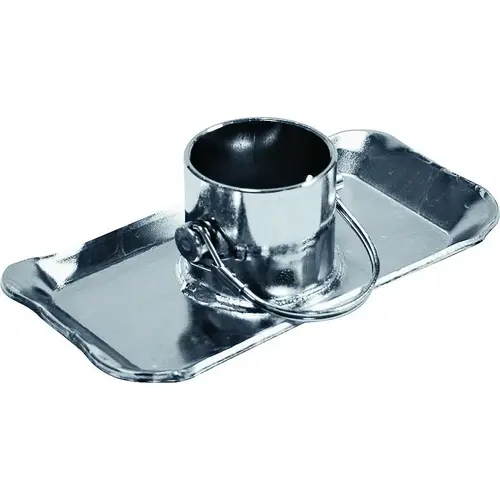 Trailer Jack Base Plate Kit, Zinc Plated