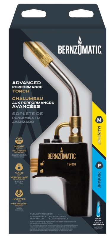 BernzOmatic TS4000T Torch Head TS4000T 1.25" L X 3" W 1 pc Propane