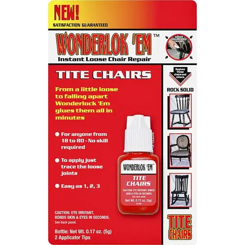Glue Tite Chairs Super Strength Epoxy 0.17 oz Clear