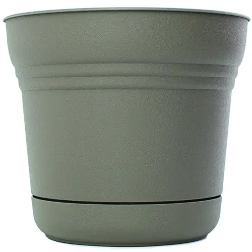 Saturn SP1260 Planter, 10.8 in W, Plastic, Peppercorn Saturn SP1260 Planter, 10.8 in W, Plastic, Peppercorn
