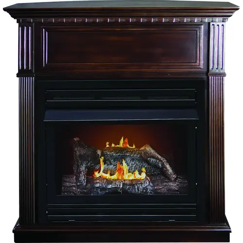 Lincolnshire GFD2670 Gas Fireplace, 42 in OAW, 16 in OAD, 42-1/2 in OAH, 26000 Btu Heating Lincolnshire GFD2670 Gas Fireplace, 42 in OAW, 16 in OAD, 42-1/2 in OAH, 26000 Btu Heating