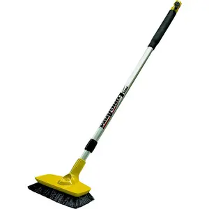 Mr. LongArm 8689 Woodmates Telewash II Deck Brush, 3.5 to 6.1 ft OAL