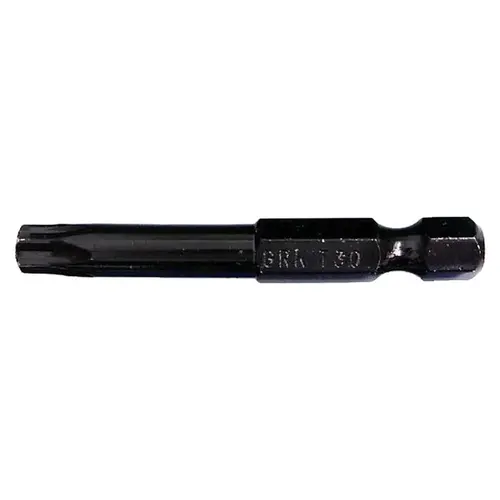 Drive Bit, T30 Drive, Star Drive, 2 in L Black - pack of 25 Drive Bit, T30 Drive, Star Drive, 2 in L Black - pack of 25