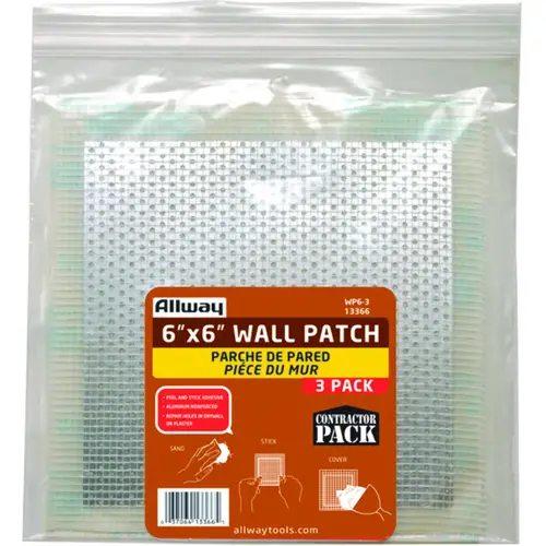 Drywall Patch White - pack of 3