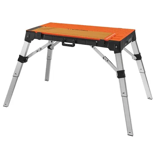 Workbench, 18.2 in OAW, 37-1/2 in OAH, 4.2 in OAD, 500 lb Capacity Orange