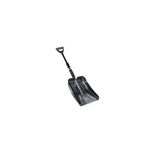 Extendable Snow Shovel, 8-1/2 in W Blade, 13-3/4 in L Blade, Plastic Blade, Plastic Handle, 37 in OAL Extendable Snow Shovel, 8-1/2 in W Blade, 13-3/4 in L Blade, Plastic Blade, Plastic Handle, 37 in OAL