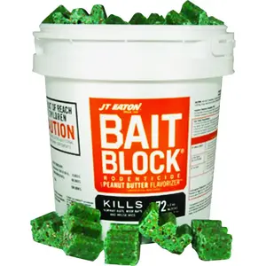 JT Eaton 709-PN Bait Block, Solid, 9 oz Pail Green