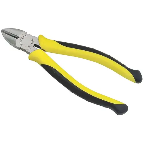 Diagonal Cutting Plier, 6 in OAL, 13/16 in Cutting Capacity, Black Handle, Slip-Resistant Handle Diagonal Cutting Plier, 6 in OAL, 13/16 in Cutting Capacity, Black Handle, Slip-Resistant Handle