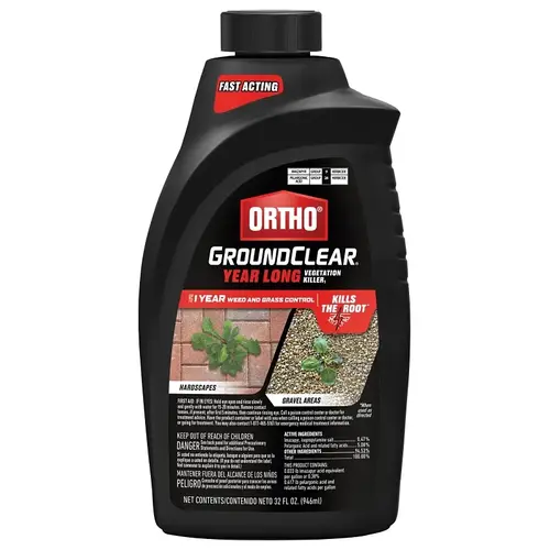 GroundClear 1 Qt. Concentrate Year Long Vegetation Killer GroundClear 1 Qt. Concentrate Year Long Vegetation Killer