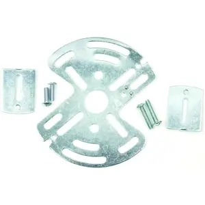 Jandorf 60202 Crossbar Kit, Adjustable, Zinc, For: 3 in, 3-1/4 in or 4 in Electrical Boxes