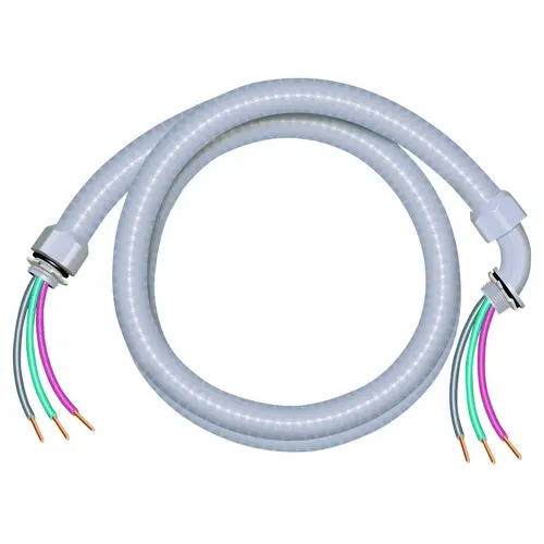 Flexible Whip, 10 AWG Cable, Copper Conductor, THHN Insulation