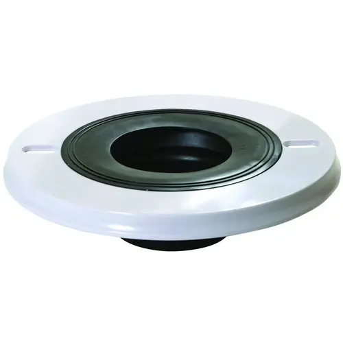 Wax Ring Cap, Plastic, White, For: Any Pipe, Toilet or Collar Size Wax Ring Cap, Plastic, White, For: Any Pipe, Toilet or Collar Size