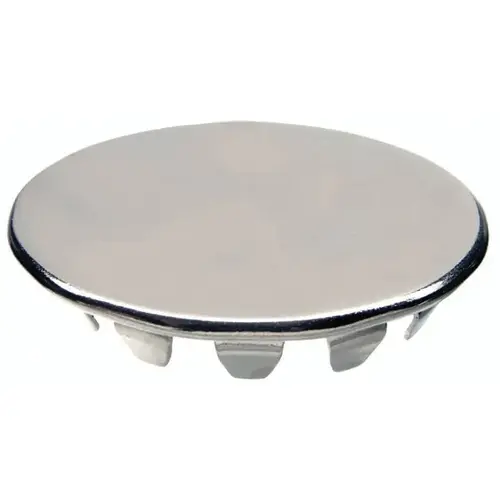 Sink Hole Cover, Snap-In, Stainless Steel, Chrome Plated Sink Hole Cover, Snap-In, Stainless Steel, Chrome Plated