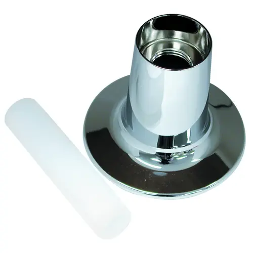 Handle Flange Set, 5/8 in ID, 2-3/4 in OD, Metal, Chrome Plated Handle Flange Set, 5/8 in ID, 2-3/4 in OD, Metal, Chrome Plated