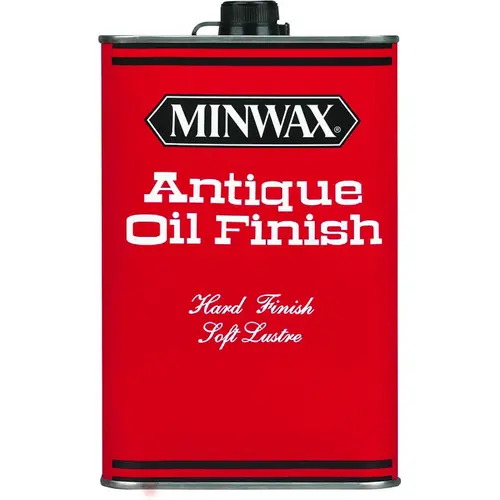 Antique Oil Finish, Liquid, 1 pt, Can Amber Antique Oil Finish, Liquid, 1 pt, Can Amber