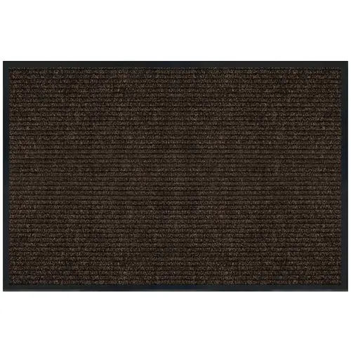 Platinum MT Carpet, 45 ft L, 36 in W, Runner, Ribbed Pattern, Polypropylene Rug, Tan