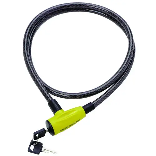 Flexible Cable Lock, Steel Shackle Gray Flexible Cable Lock, Steel Shackle Gray