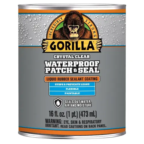 Patch and Seal Liquid, Water-Proof, Clear, 16 oz
