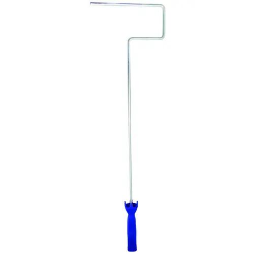 Roller Frame, 24 in L Roller, Plastic Handle, Blue Handle