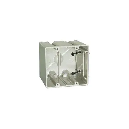 SB-2 Electrical Box, 2 -Gang, 4 -Outlet, 2 -Knockout, 1/2 in Knockout, Polycarbonate, Beige/Tan SB-2 Electrical Box, 2 -Gang, 4 -Outlet, 2 -Knockout, 1/2 in Knockout, Polycarbonate, Beige/Tan