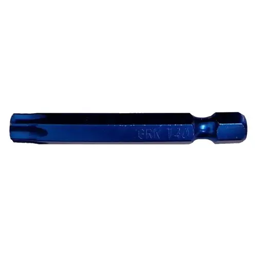 Power Bit Star T40 X 2" L Carbon Steel Blue Pair