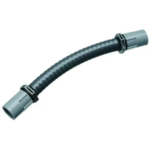 Conduit Elbow, 0 to 90 deg Angle, 1 in, Neoprene/PVC, Gray